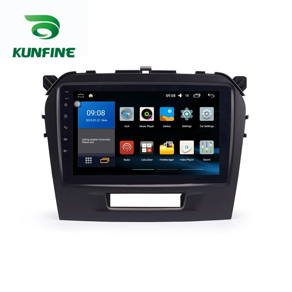 Восьмиядерный 1024*600 Android 10 0 автомобильный DVD GPS навигационный плеер Deckless стерео