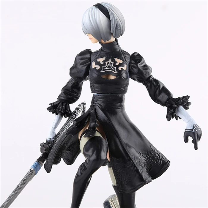 НИР автоматов 2B YoRHa № 2 Тип B PVC Моделя с хорошим спросом игрушки фигурку 15 см