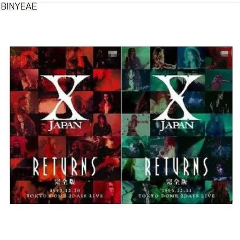 BINYEAE Ново CD сделать село: [box 25 г] X Япония retorna 1993 Blu Ray disc [frete grtis]|Сумки для