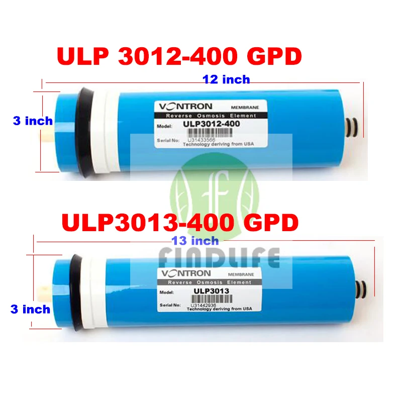 Фильтр для воды Vontron ULP3012 400 gpd RO мембрана системы обратного осмоса домашний