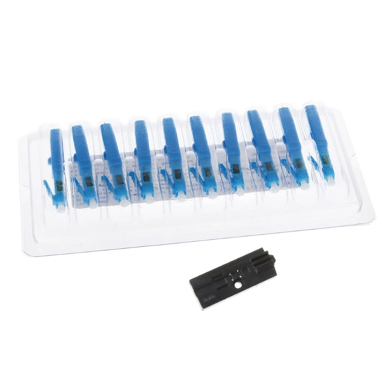 

Free shipping 50pcs/set LC UPC Fiber Optic Fast Connector Adapter single-mode Embedded Quick connector LC- UPC For Cold Splice