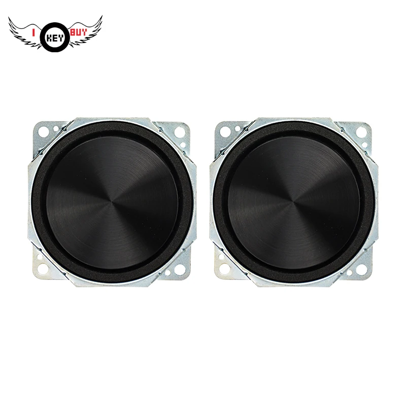 Я ключ купить 1 пара 3 дюймов аудио Портативный колонки 8Ohm 30 вт DIY СЧ сабвуфер аудио стерео музыкальные колонки