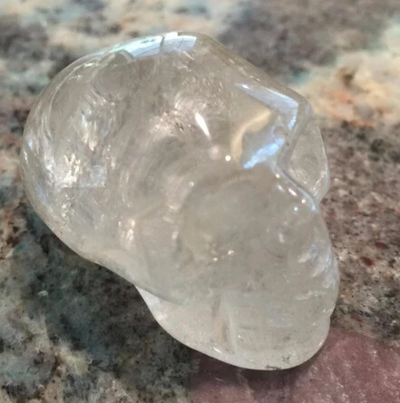 SUIRONG---402++++Natural Quartz Carved Crystal Skull Realistic Skeleton Healing | Дом и сад