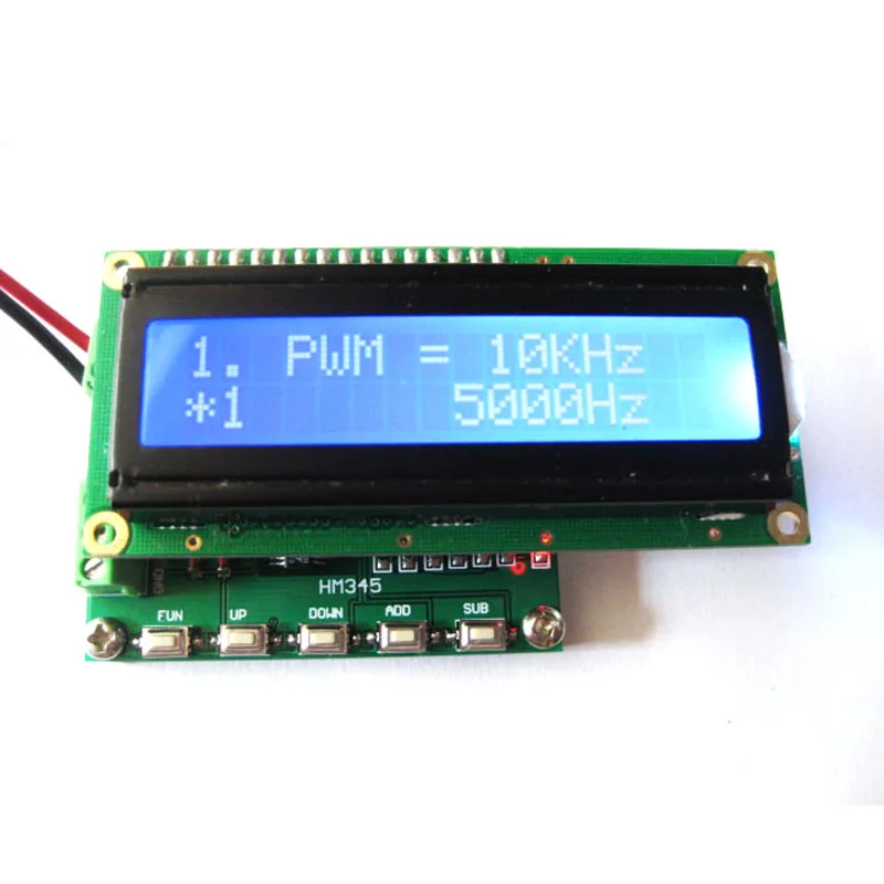 Новый DDS Генератор импульсных сигналов прямоугольной формы диапазон частот 1 кГц