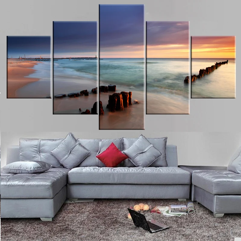 Настенное искусство для гостиной печать художественное оформление стены декор