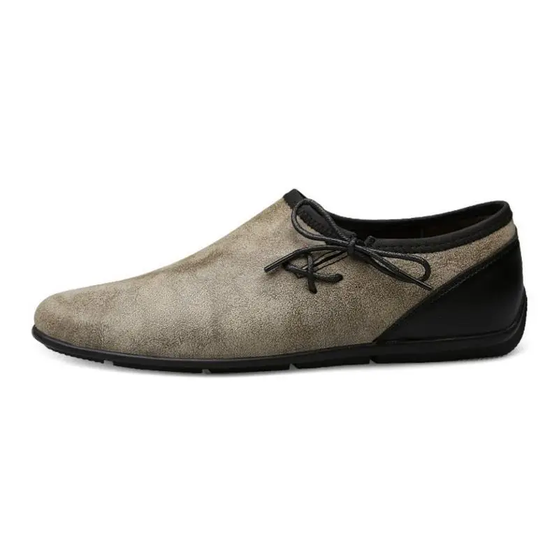 LUISVUIS Vintage Men Casual Shoes Soft Bottom Light Flats Daily Comfortable Driving Male Footwear Size 37-46 | Обувь