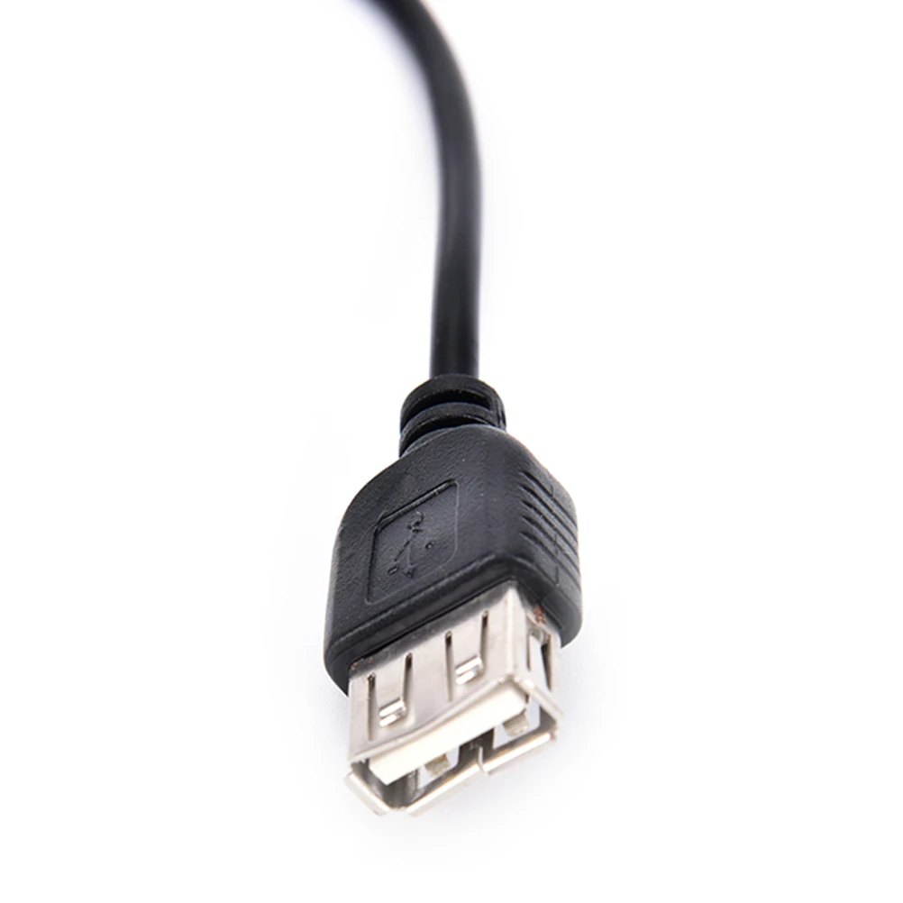 50 см USB кабель для зарядки и передачи данных Шнур 2 0 A штекер к гнезду удлинитель