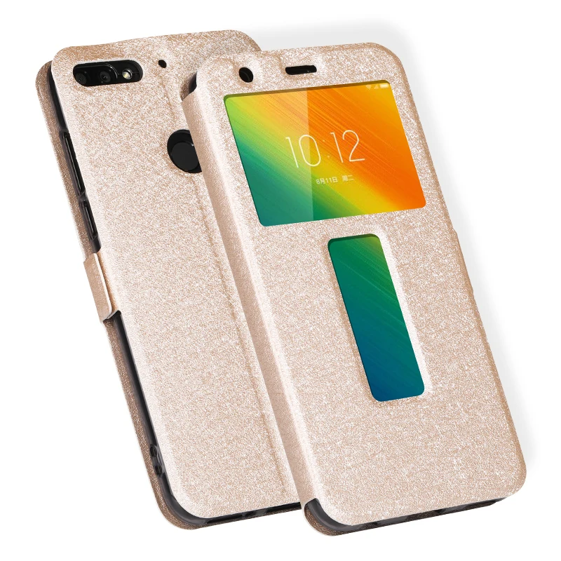 Для lenovo A5 роскошный чехол с подставкой Вид из окна шелк искусственной кожи флип