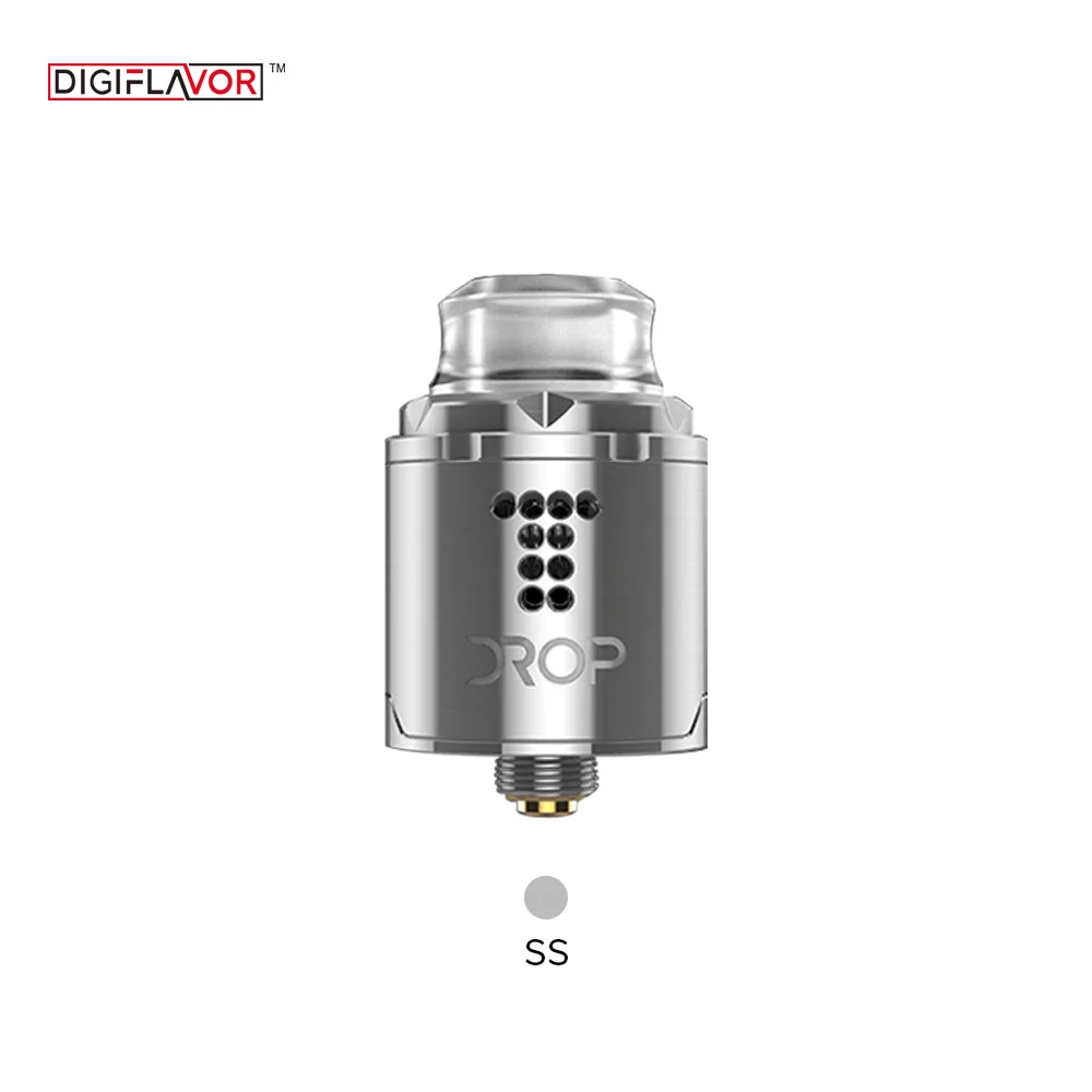 Оригинальный Digiflavor падение Solo RDA распылитель для электронной сигареты резервуар