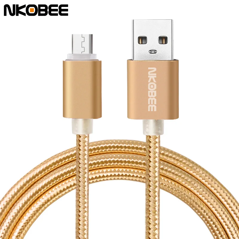 NKOBEE Мобильный Телефон Кабель Для iPhone 7 5S 6 Micro USB Зарядное Устройство для Передачи