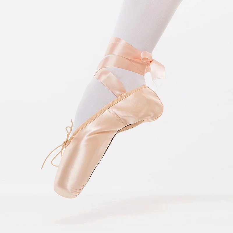 Sansha/женские балетки Туфли-пуанты Обувь на более широкой платформе для танцев с