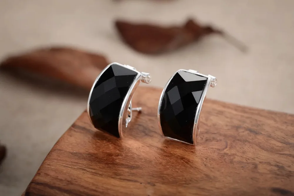 Класс Последние Роскошные ювелирные изделия для девочек серьги натуральный