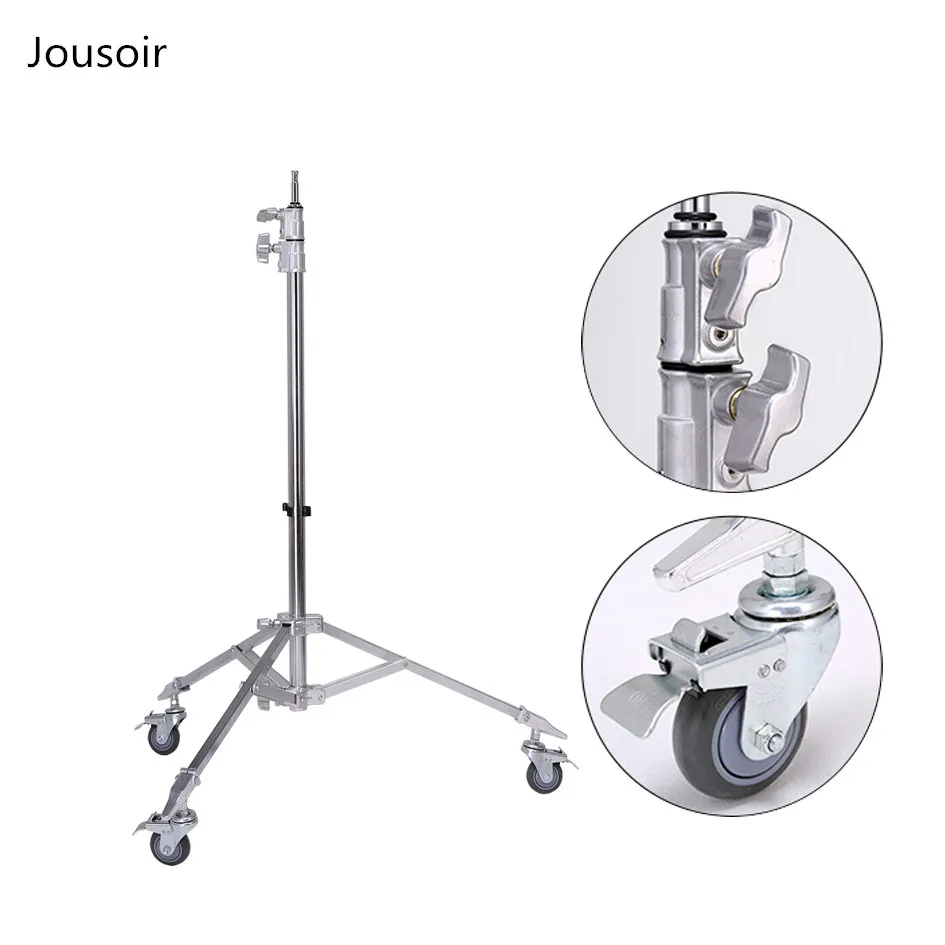 Тяжелая светильник подставка высотой 10 футов с нагрузкой колеса кг для камеры