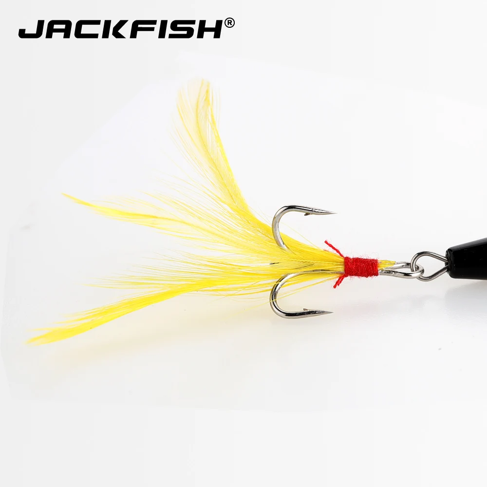 JACKFISH 6 шт./лот приманка в виде ложки блесна 7 2 г металлические жесткие приманки с