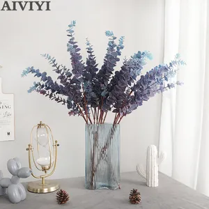 Искусственный букет эвкалипта, листья купюр, искусственное растение, многофункциональное украшение для рождевечерние, дома, свадьбы, цветов