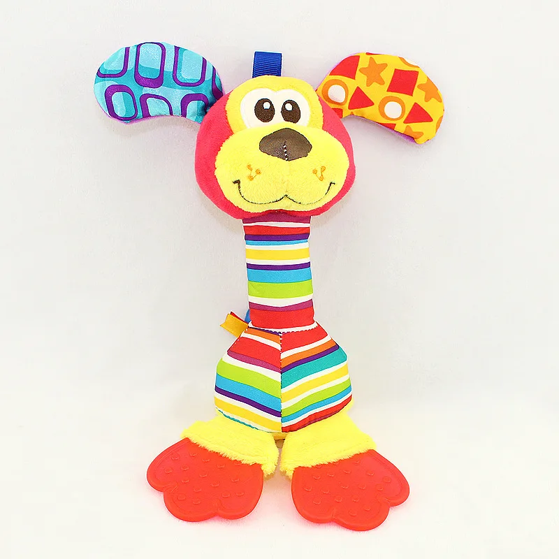 Новые детские грызунки погремушки игрушки для новорожденных мягкие Мультяшные