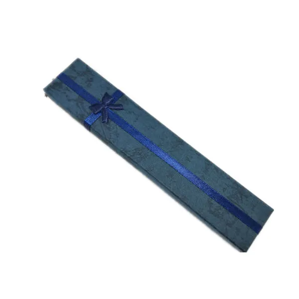 navy blue 6 шт/Подарочная коробка набор-памятный день, свадьба, день рождения, шкатулка для ювелирных изделий различных цветов ожерелье подвеска дисплей подарочная коробка - Цвет: navy blue