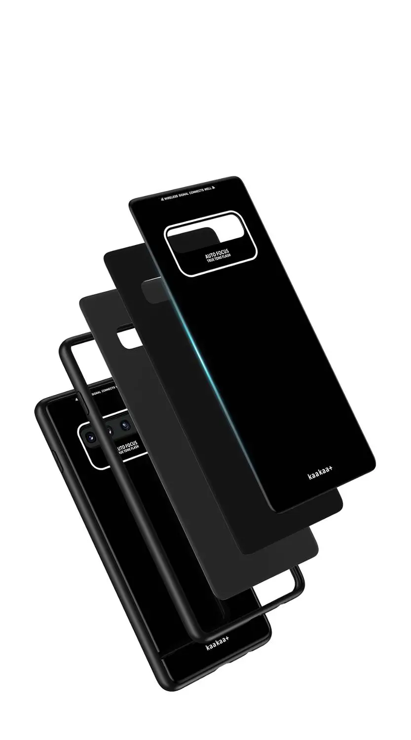 Для Samsung Galaxy S10 Plus чехол S10e градиент Аврора плексиглас задняя крышка телефона для