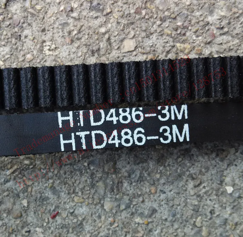 5 шт./упак. 486 htd3m 6 мм длина ремня ГРМ ширина шаг 3 Неопреновая Резина HTD 3M STD S3M