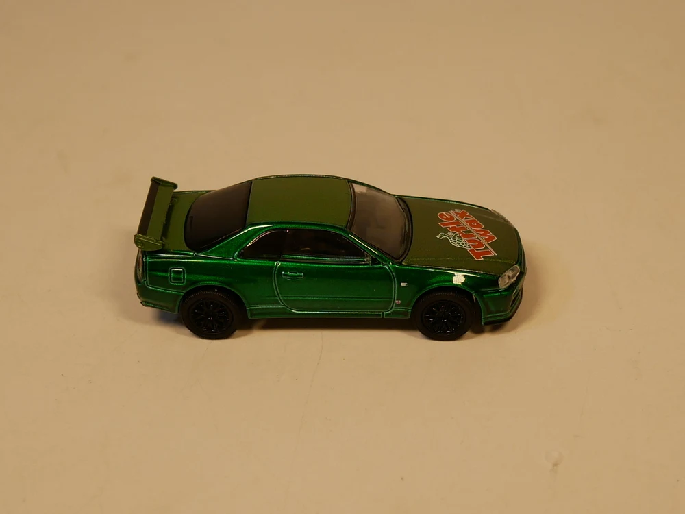 Greenlight 1: 64 2000 Nissan Skyline GT R (BNR34) литой модельный автомобиль| |