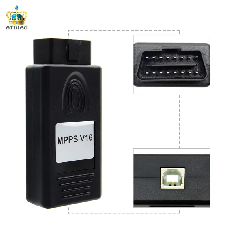 Инструмент для настройки чипов ECU MPPS V16 заводская цена EDC15 EDC16 EDC17 Inkl Checksum SMPS 16 CAN