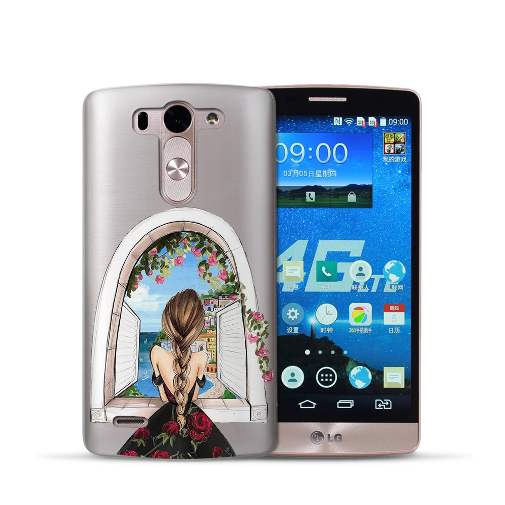 Милый Модный чехол для девочек LG Q6 G6 X Power 2 K8 K10 2017 XScreen G4 G5 Q8 K7 телефона s Etui чехлы