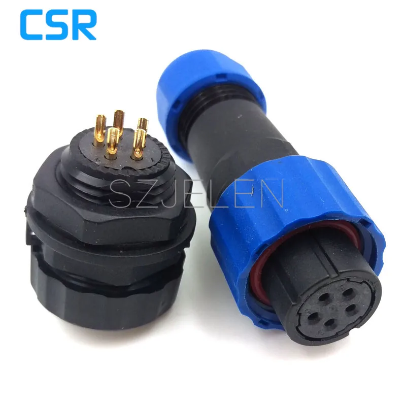 SD16 5-контактный наружный водонепроницаемый разъем штекеры и розетки размер