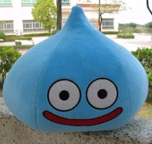 Плюшевая кукла-слайм Dragon Quest с улыбкой 10 дюймов | Игрушки и хобби