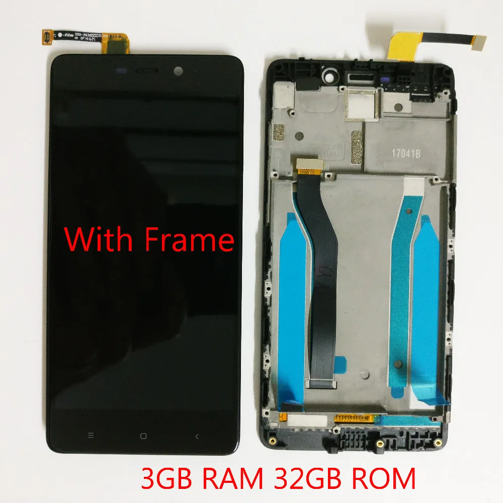 Черный/белый/золотистый ЖК экран для Xiaomi Redmi 4 Standard / Pro Prime + дигитайзер сенсорного