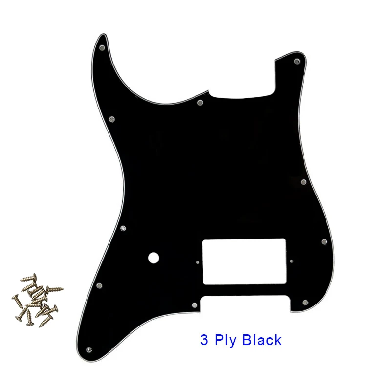 Pleroo гитара 11 отверстий pickguards для fender левша Том Delonge Stratocaster с один мост суп