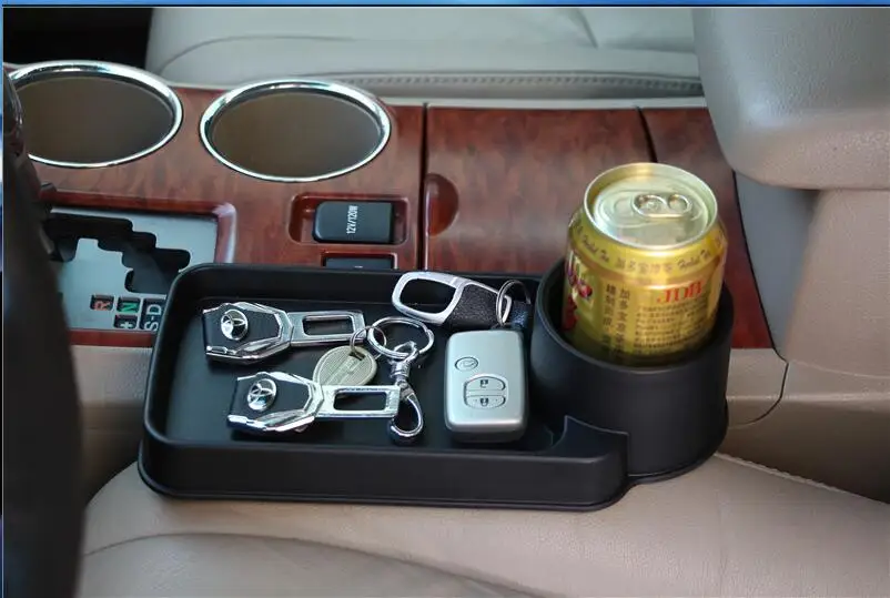 Автомобильный Стайлинг горячая Распродажа Авто закуска лоток бутылка для