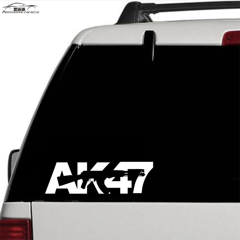 Автостайлинг AK 47 пистолет автомобильные наклейки автоаксессуары для Jeep Renegade