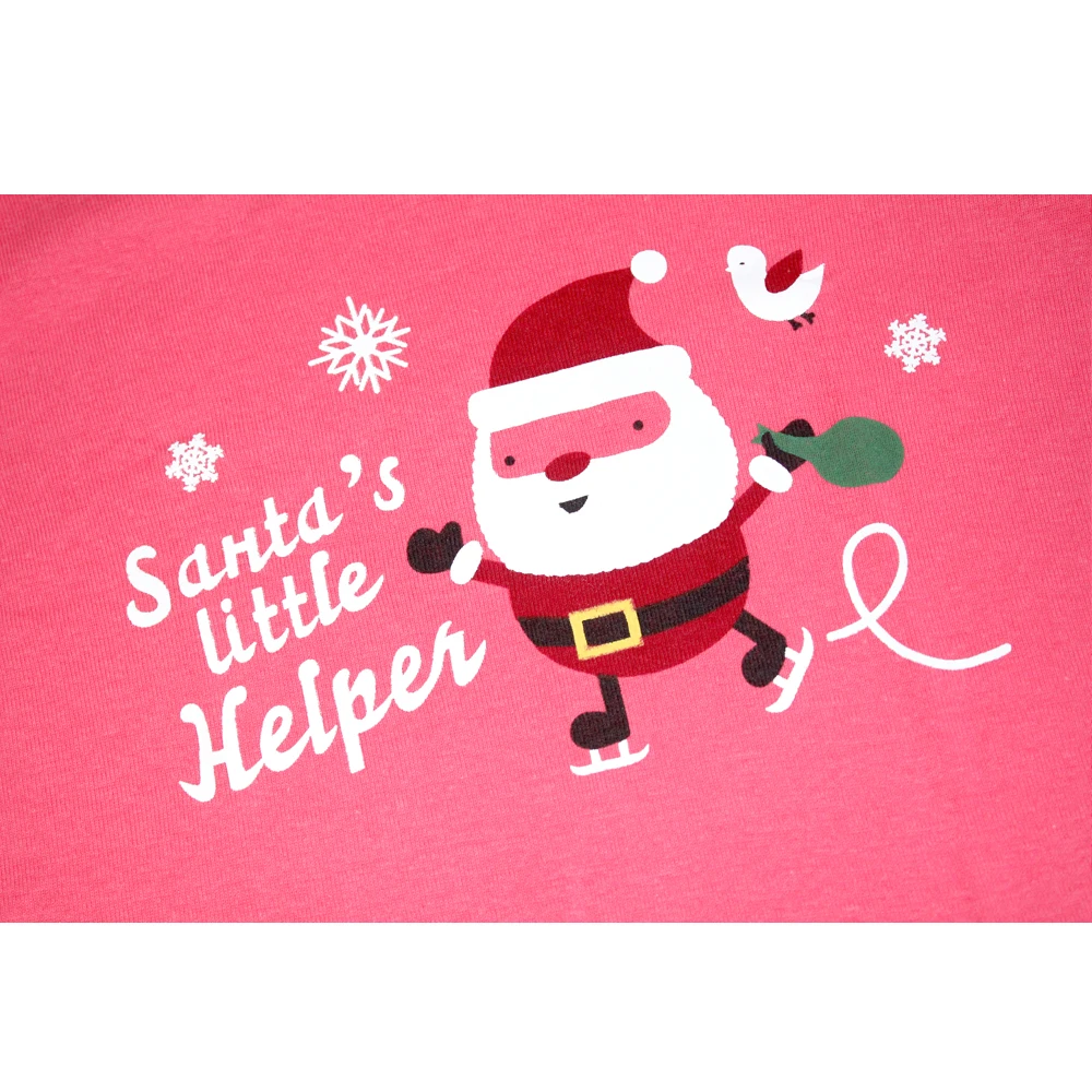 100 Хлопковая пижама Licorne Fille, рождественские пижамы, пижамы для мальчиков, пижамы для девочек, roupas infantis menina, детские пижамы с Санта-Клаусом