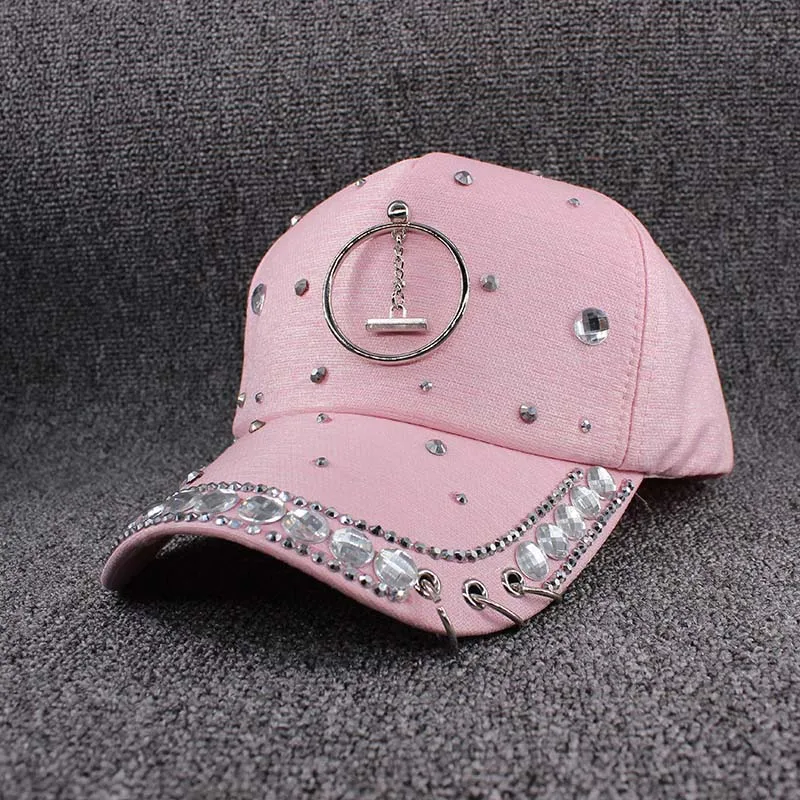 HLEISXI New High Quality Fashion Women Caps Snapback Adjustable Adult Girl's Baseball Cap Lady Casual Hat Brand Gorras