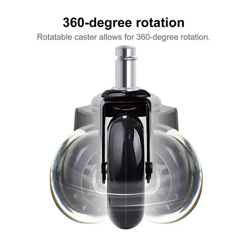 Сменные колеса ролик офисного кресла для вашего настольного тихая тележка с