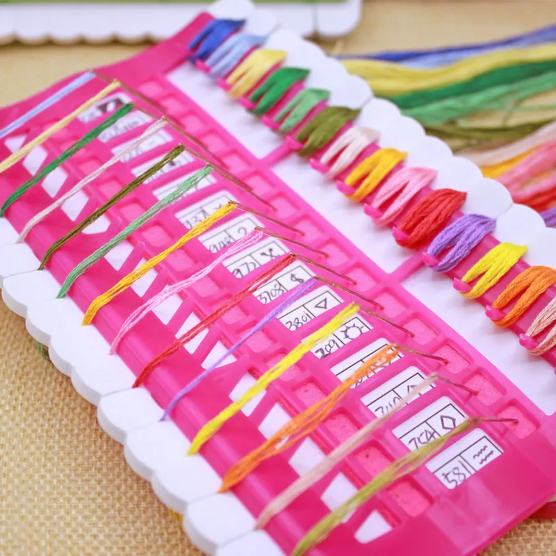 Новинка вышивка крестиком веревка органайзер инструмент 30 игл шпильки держатель