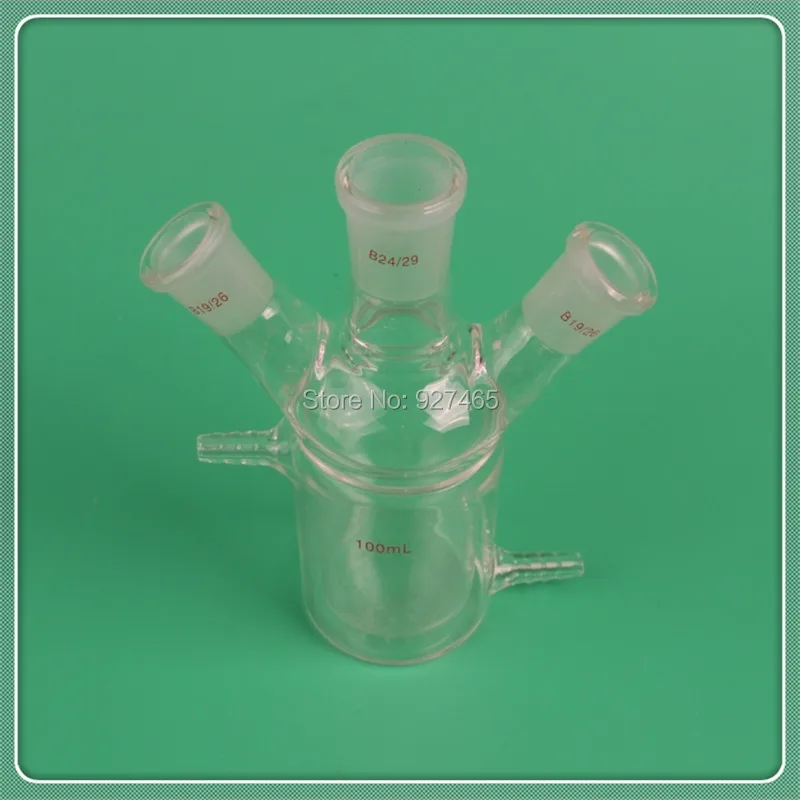 Лабораторная реакционная колба из жаккардового стекла 100 мл реакционный сосуд |