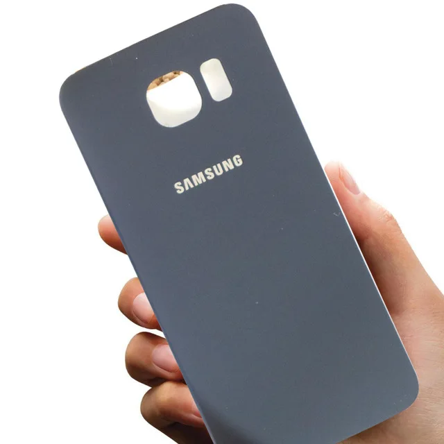 Оригинальное заднее стекло для SAMSUNG Galaxy S6 G920 edge G925 Plus G928 крышка аккумулятора