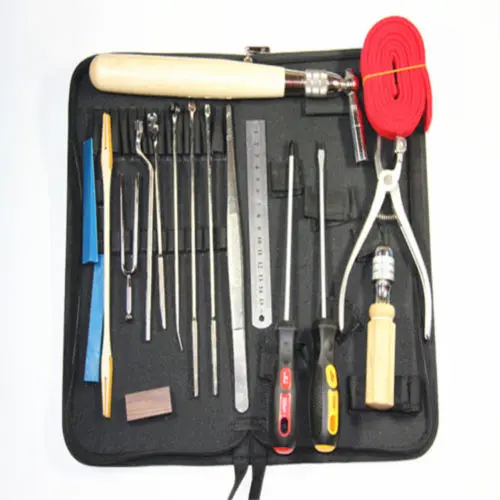 

Piano tuning tool 19 pieces of tuning tools suit