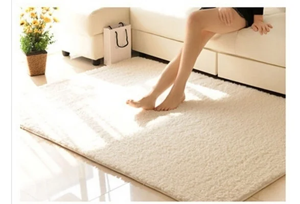Мода противоскольжения пушистый Коврик S мохнатые Обеденная дома Спальня Ковёр