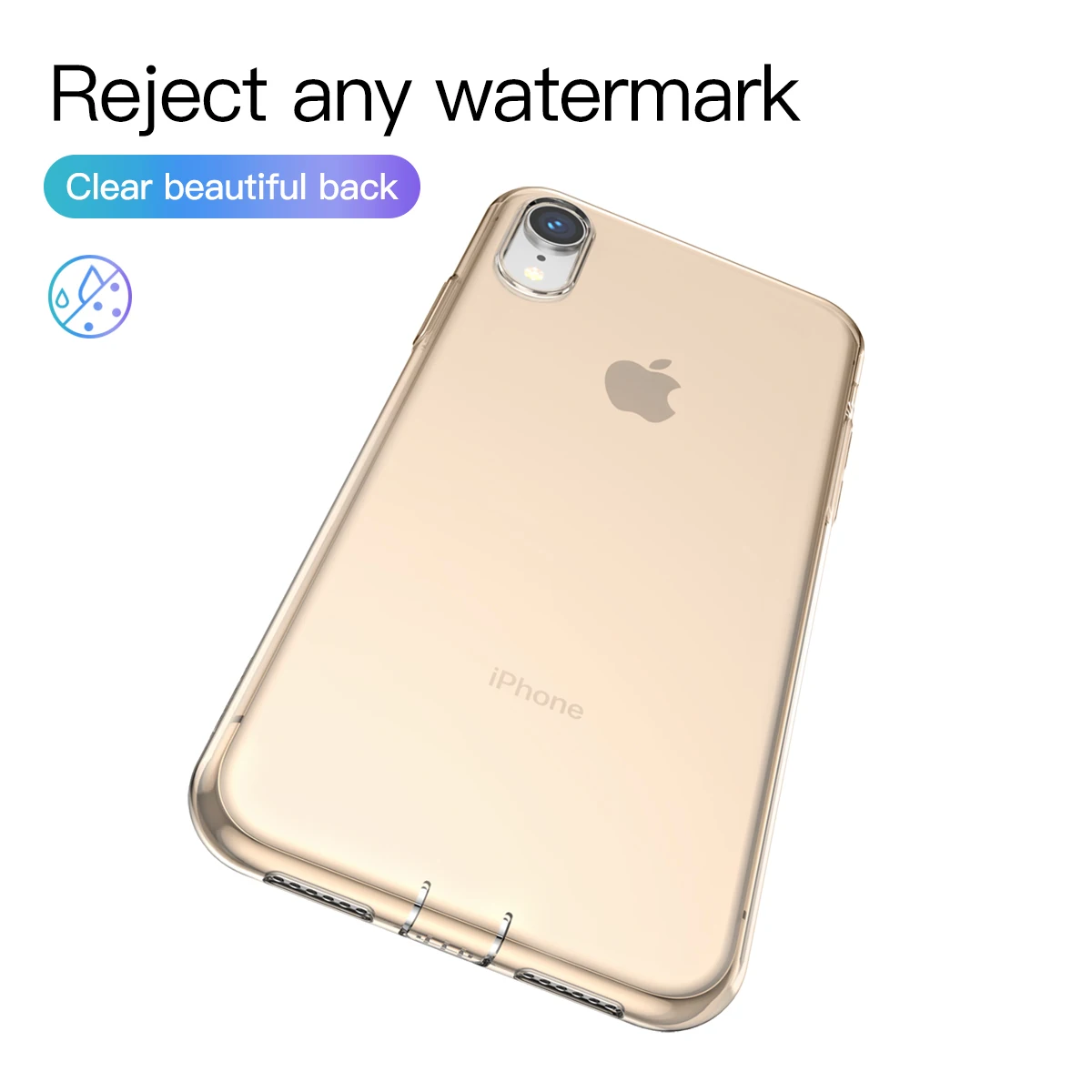 BASEUS простота для iPhone 5 8 xs max xr чехол прозрачный TPU с пылью плагин мобильного Xr |