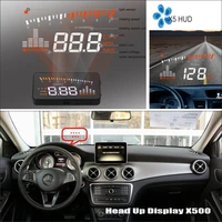 car hud safe drive display for mercedes benz gla class mb x156 hud head up display screen refkecting windshield projector