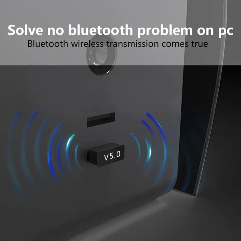 USB Bluetooth беспроводной адаптер 5 0 для компьютера аудио запуск ключ ПК ноутбука