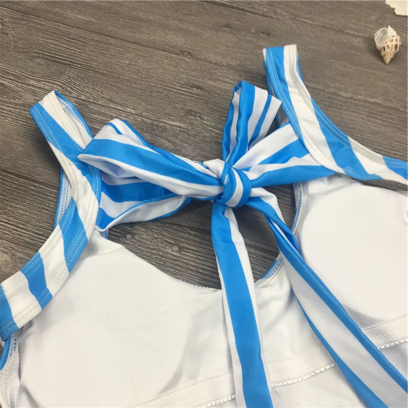 Доставка в течение 24 часов! 2019 женский слитный купальник полоску