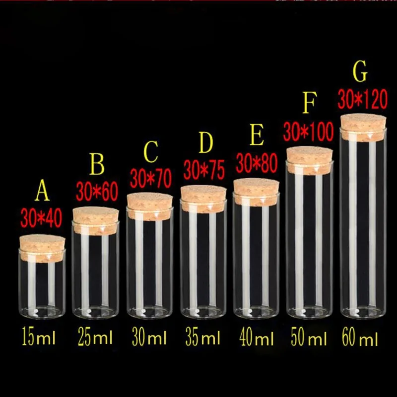 30 шт. пробковая пробка маленькая стеклянная бутылка искусственное стекло