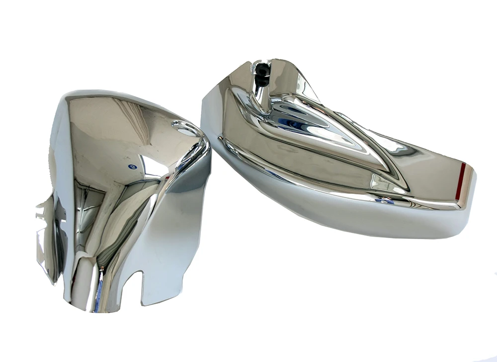 Одна пара хромированных боковых чехлов на левый и правый Аккумулятор для