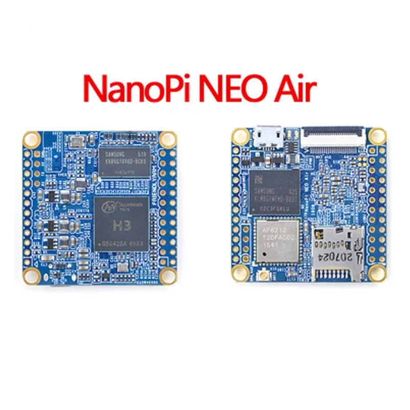 NanoPi NEO Air 512 Мб оперативной памяти Wi Fi и Bluetooth 8 ГБ/32 ГБ eMMC Allwinner H3 четырехъядерный