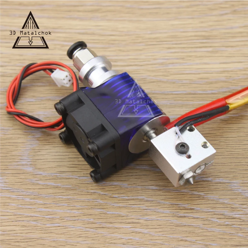 3D принтер полностью металлический/тефлоновый простой сменный экструдер из