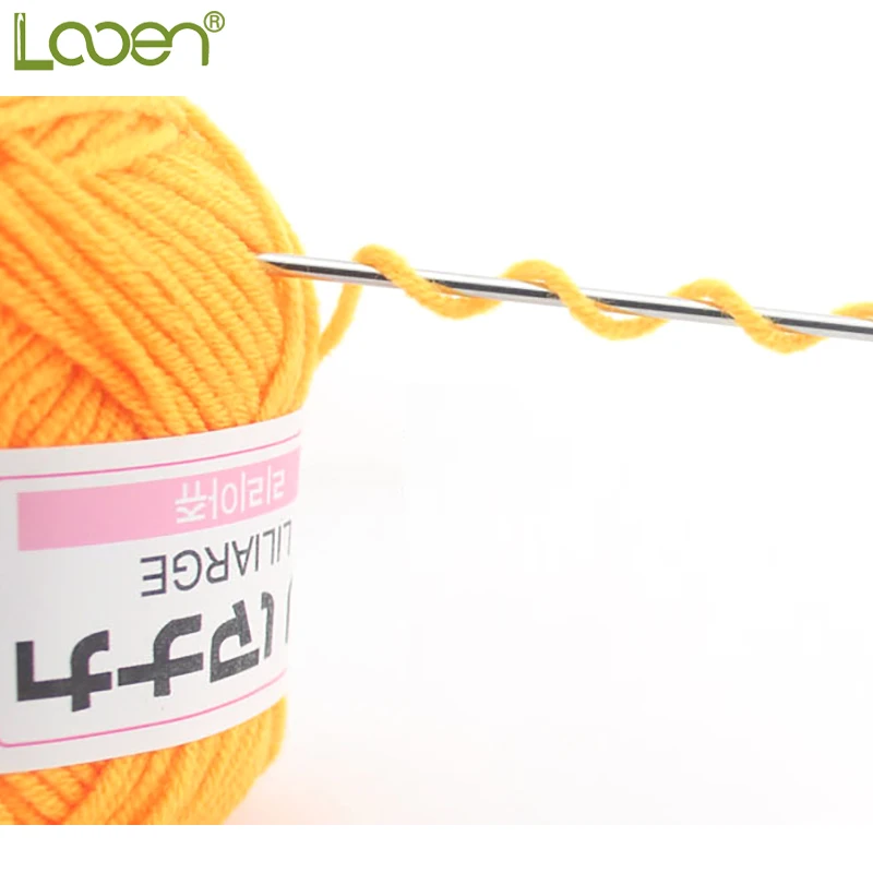 Looen DIY пряжа для ручного вязания крючком, мягкая пряжа, Детская Хлопковая пряжа, смешанные 6 шт. в 1 упаковке, разные цвета, красивая пряжа