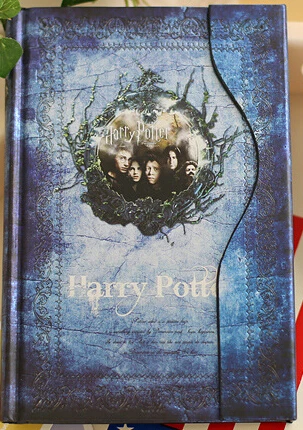 Magnetic buckle harry potter hardcover notebook4piececs | Канцтовары для офиса и дома